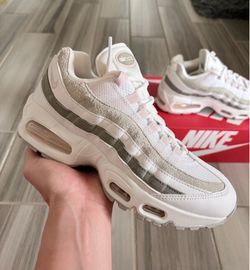 Women's Nike Air Max 95 OG Big Bubble Shoes - White Pearl Grey - size. 6, 6.5, 7, 7.5, 8