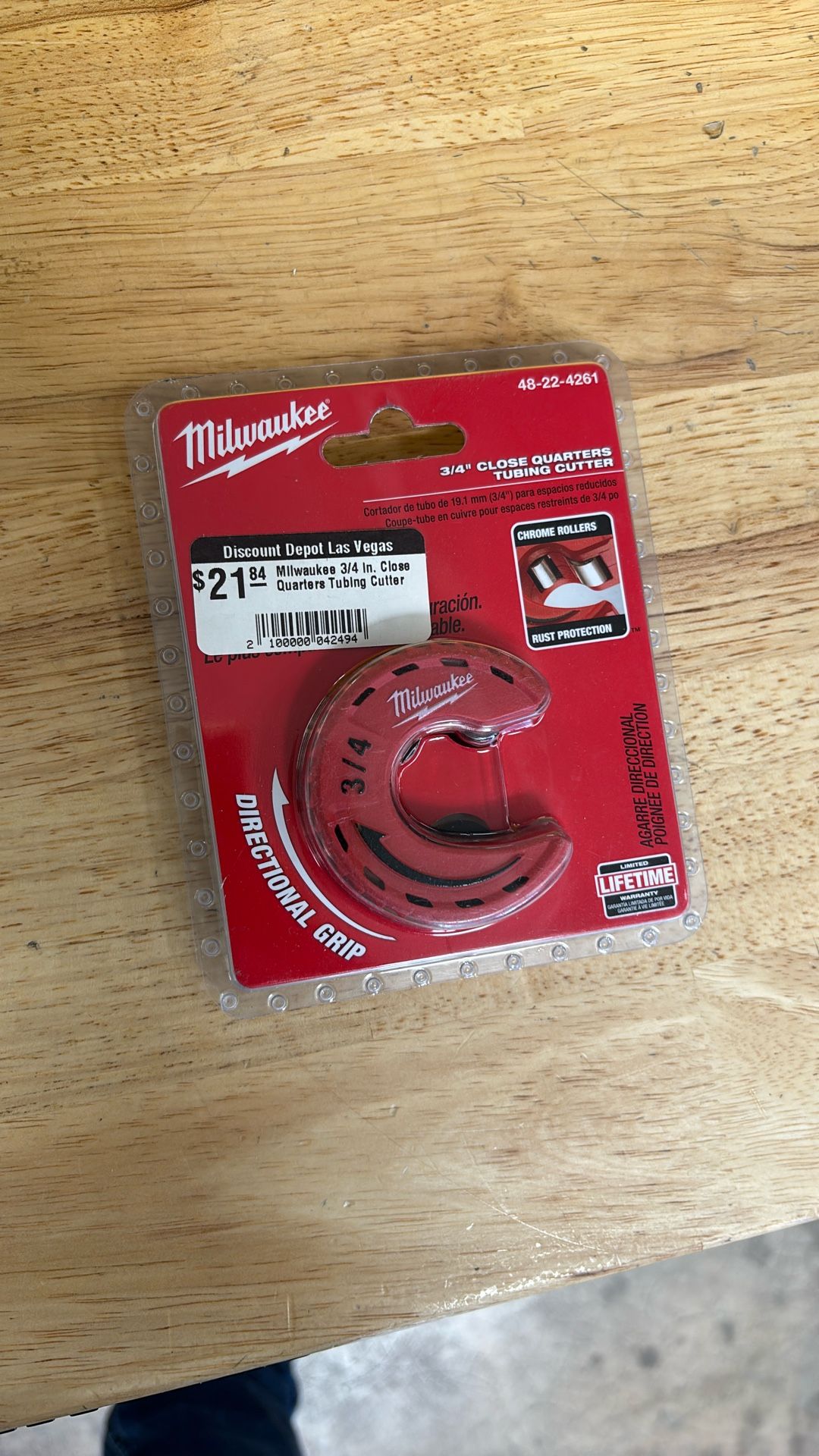 Milwaukee Tubing Cutter