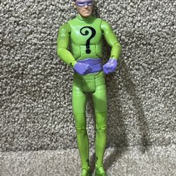 Batman 1966 TV Classics Series THE RIDDLER 6” Action Figure Frank Gorshin Mattel