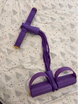 Yoga Pedal Puller Resistance Band with Handles – Multi-Function Exercise Rope