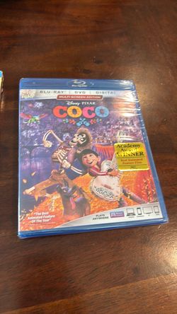 Disney Pixar Coco Blu-ray DVD Digital