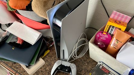 PS5 with Controller