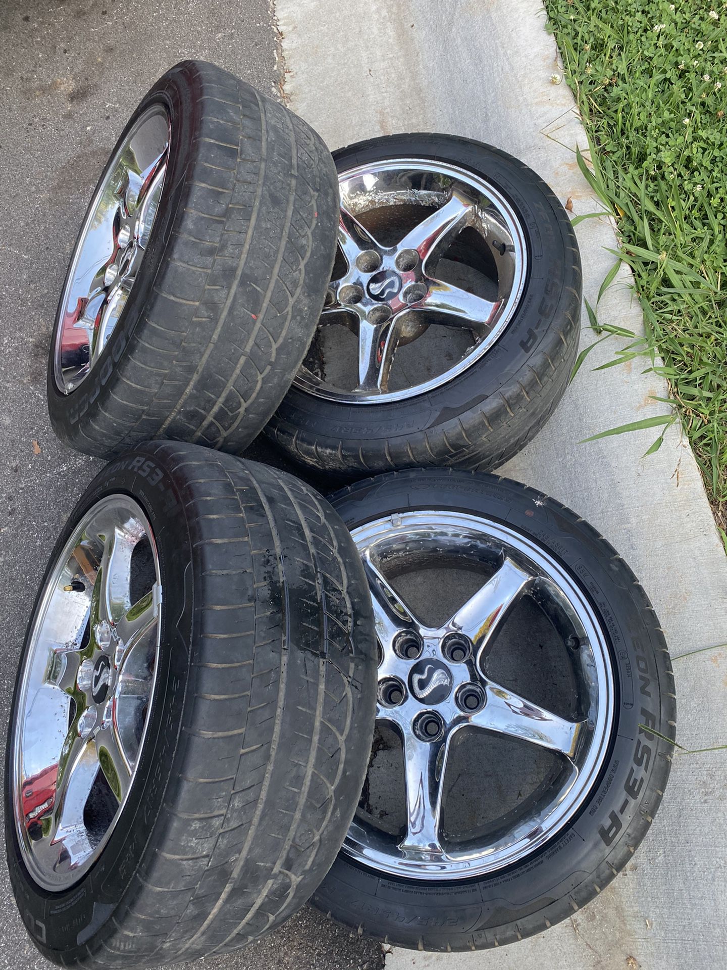 Cobra rims And tires 17s