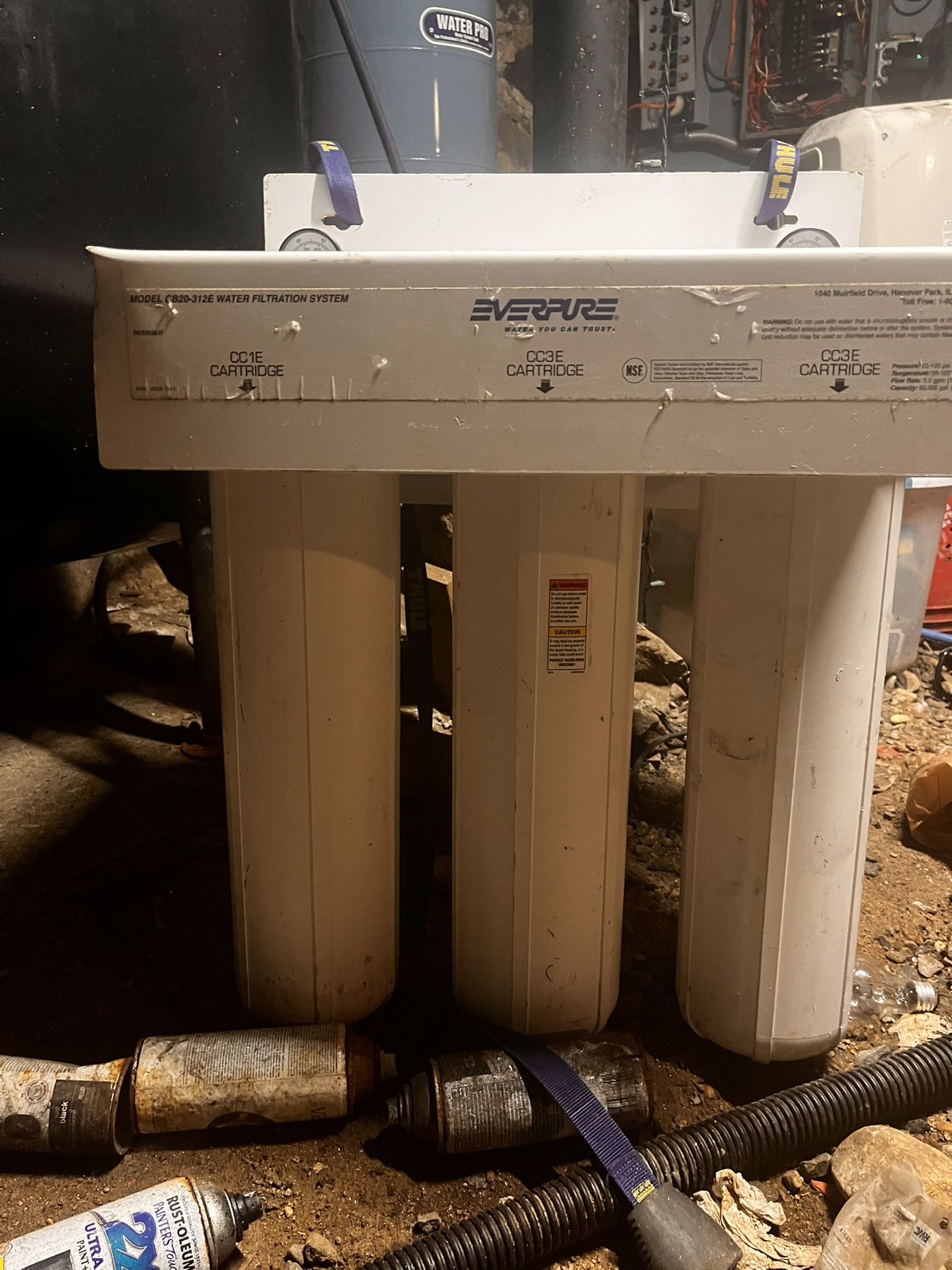 Ever pure. Triple Water Filtration System