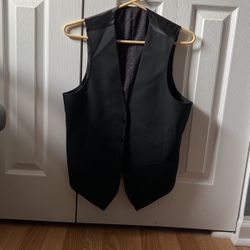 Black Formal Vest XS