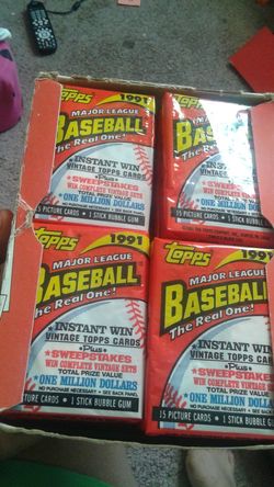 1991 topps baseball cards