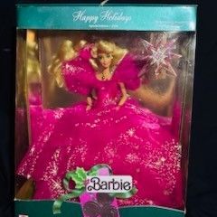 1990 Happy Holidays Special Edition Barbie 
