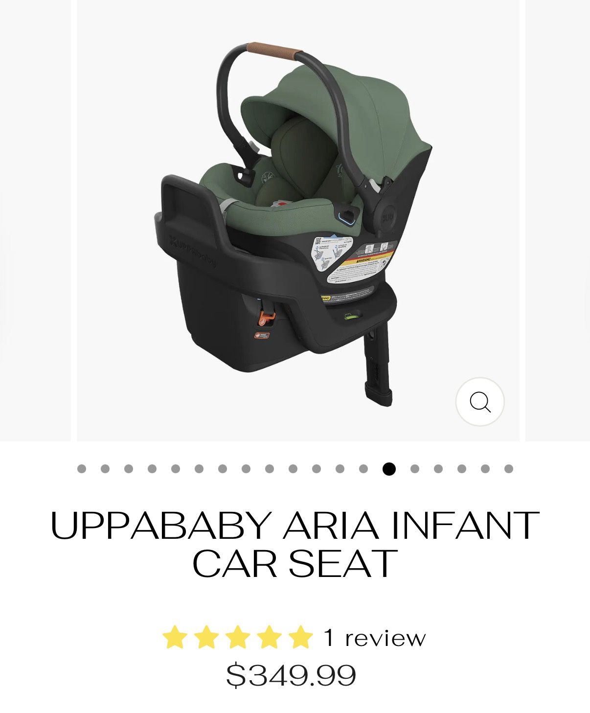 Uppababy Aria Gwen Car seat Lightweight