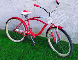 Classic Schwinn legacy 26" Beach Cruiser bike bicicleta basket