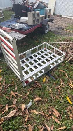 Wheel chair trailer