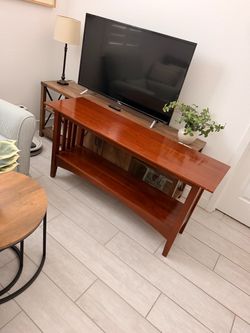 Ethan Allen Cherry Wood Console/Entry Table