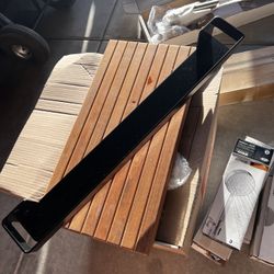 JACUZZI Rectangular Shower Shelf in Matte Black