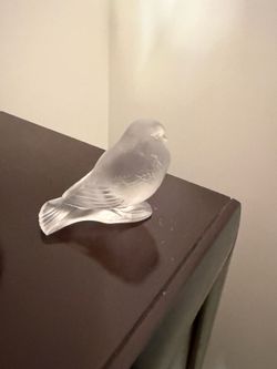 Antique-one of the kind glass bird