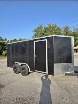 2021 Enclosed Trailer 7 x 14 + 2V-Nose