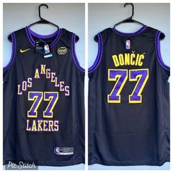 Lakers Luka Doncic Jersey S M L XL XXL 