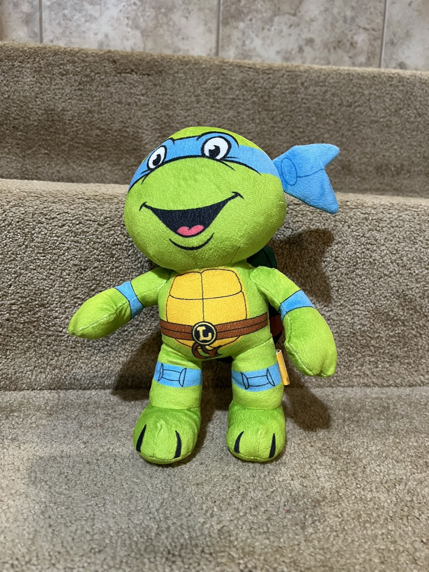 Dog Toy Leonardo Teenage Mutant Ninja Turtles Plush TMNT Fetch 10”