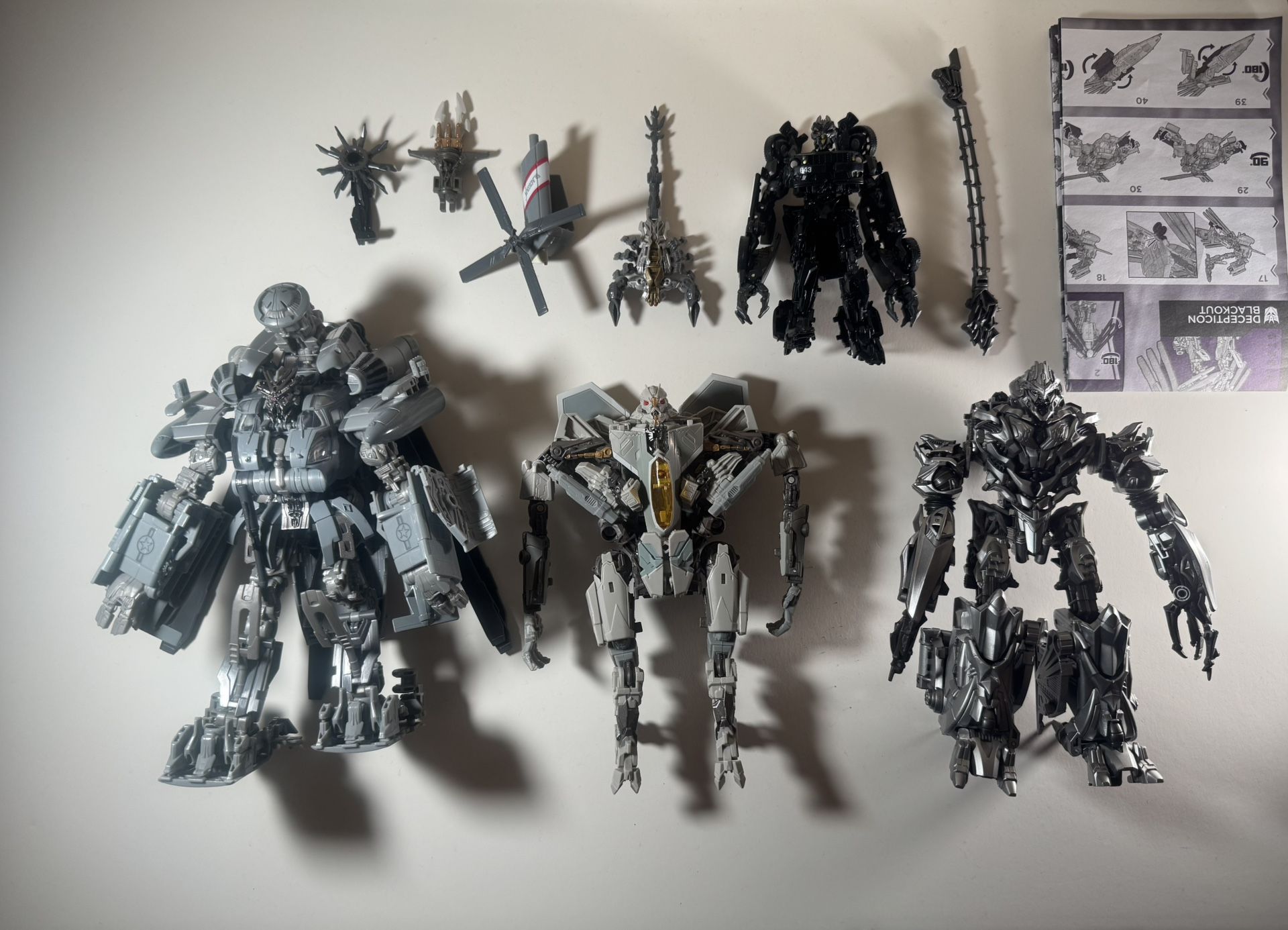 Transformers Toys Studio Series Movie 1 15th Anniversary Decepticon Multipack, with 4 Action Figures