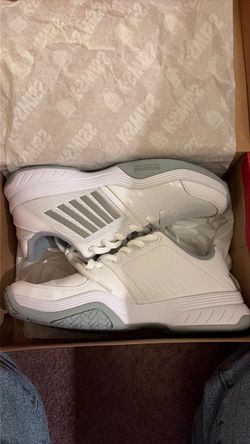 K-Swiss White Tennis Sneakers size 9w