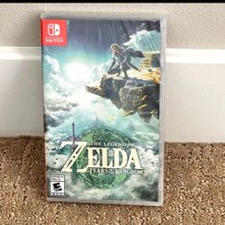 The Legend Of Zelda Tears Of The Kingdom - Nintendo Switch Game - New Sealed 