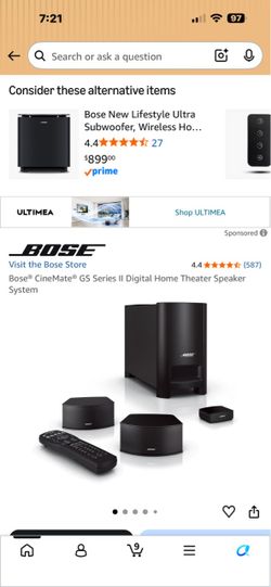 Bose home theatre