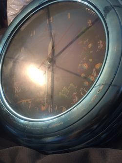 Plastic clock