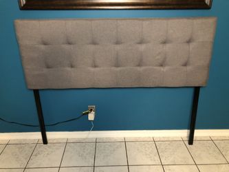 Grey Head Board