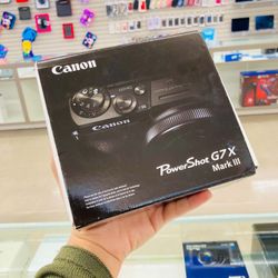 Canon Powershot G7x Mark III