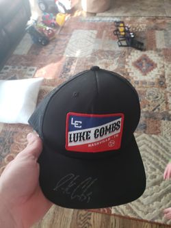 Luke Combs autographed Hat