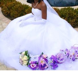 Wedding dress size 4