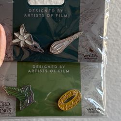 Lord Of The Rings Pin Set 