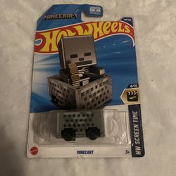 Hot Wheels Minecart 