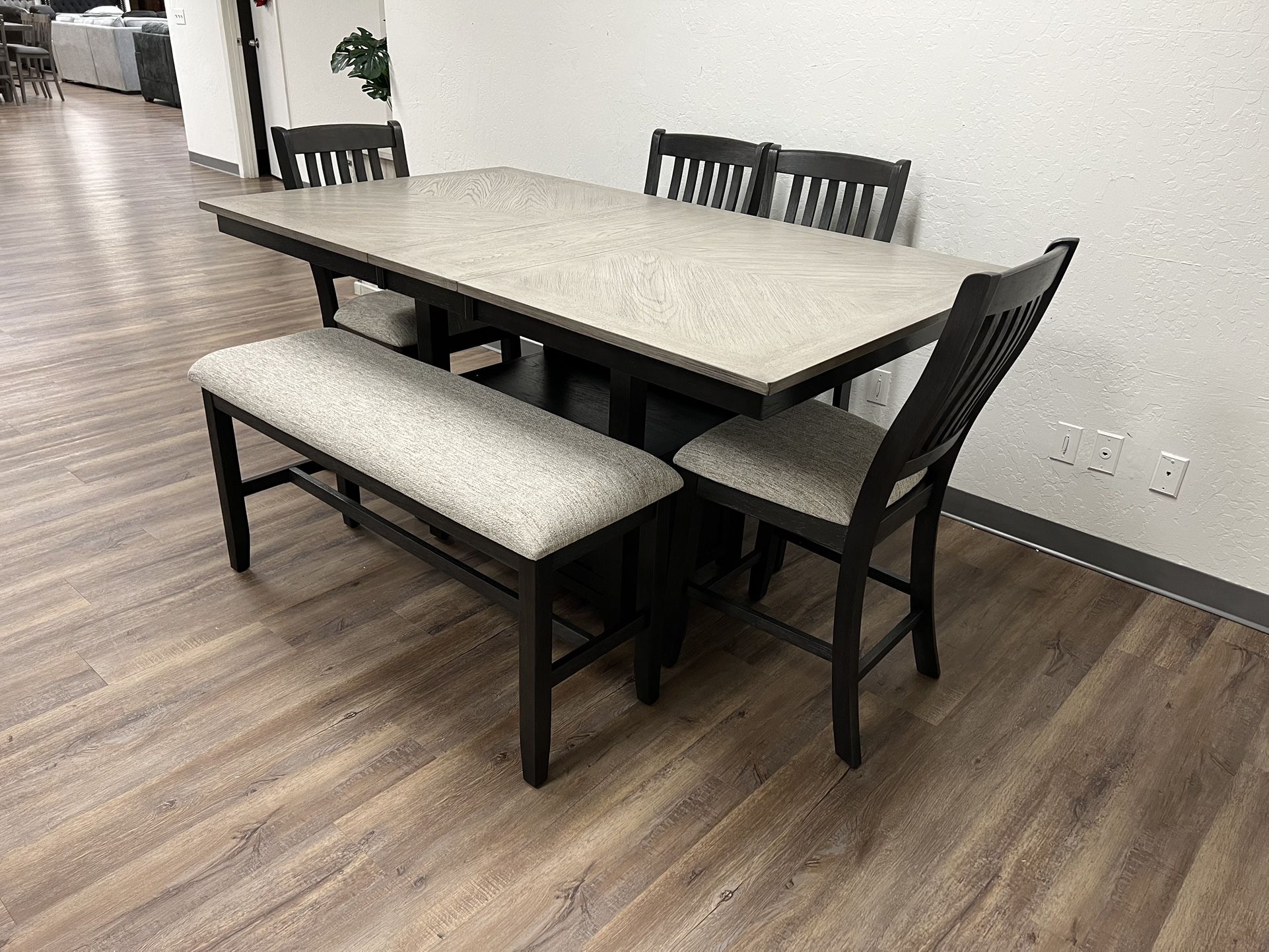 Counter Height Kitchen Table Set 