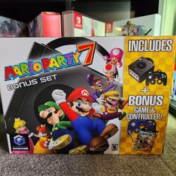 Nintendo Gamecube Mario Party 7 Bonus Set