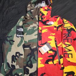 Supreme Jacket Camo Split Brad New Northface