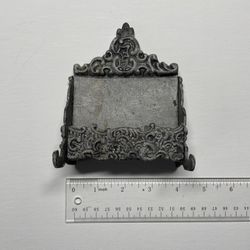 Antique Business Card Holder Cast Iron 