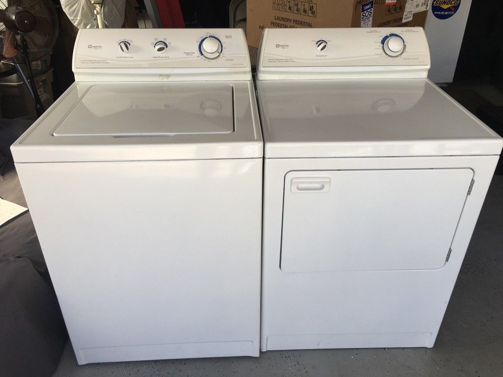 Maytag Washer/Dryer. ~15 years old in great shape