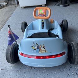 Bluey Kids Electric Car $100