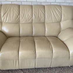 Genuine Leather Couch Set 
