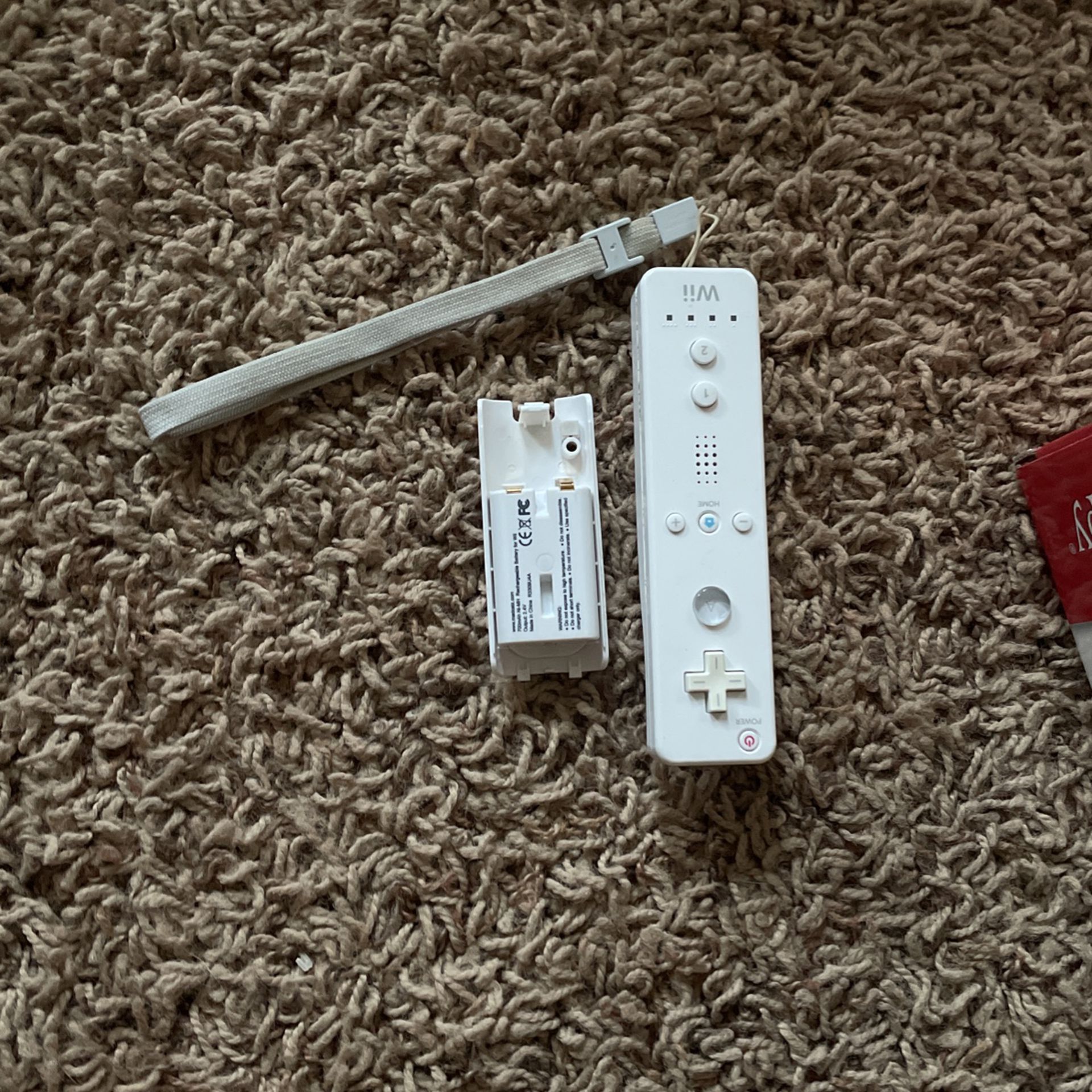 Wii Remote With Extra Battery