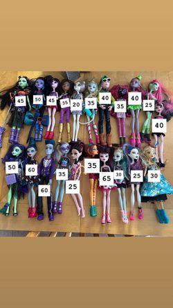 Monster high dolls