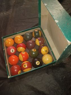Pool balls