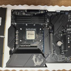 Bundle - B550 Motherboard, Ryzen 7, DDR4 RAM