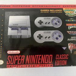 Super Nintendo Classic Edition console. 