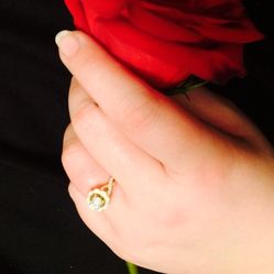 Yellow Gold Engagement Ring
