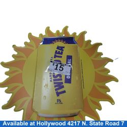 Hard Ice Tea Twisted Tea Orignal Yellow Painting / Picture / Mirror