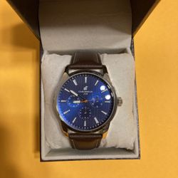 Chronograph Men's Quartz Watch Silver Tone