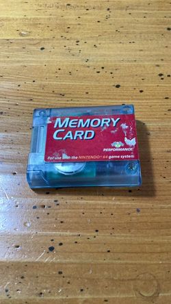 Performance Memory Card for Nintendo 64