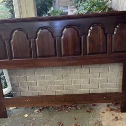 Vintage Ethan Allen Queen Size Headboard 