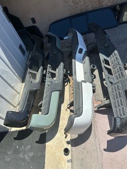 Toyota tacoma.  Rear bumper