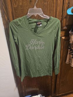 5 Womens size sm Authentic Harley Davidson shirts